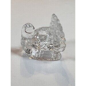 Vintage Thanksgiving Turkey Figurine‎ Glass